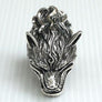 แหวนเงินแท้ หมาป่า werewolf