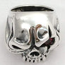 แหวนเงินแท้ดีไซน์กะโหลกแวมไพร์