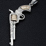 จี้เงินแท้ ดีไซน์ปืนยาวแม๊กซิกัน รหัส 3287
