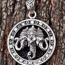 จี้เงินแท้ดีไซน์ช้างสามเศียร Silver Ganesh Pendant