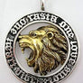 จี้เงินแท้ดีไซน์สิงโตทอง