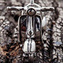 จี้เงินแท้เวสป้า Scooter Pendant