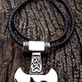 จี้เงินแท้ทรงค้อนแบน .925 Silver Thors Hammer Necklace