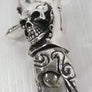 พวงกุญแจเงินแท้กะโหลก รหัส 1031