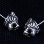 ต่างหูเงินแท้ ดีไซน์หัวเสือ