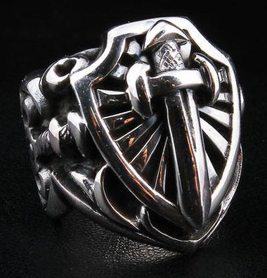 แหวนดาบเงิน เงินแท้ .925