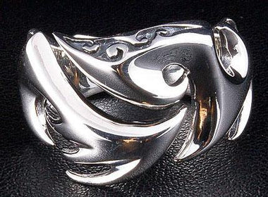 แหวนดีไซน์ tattoo เงินแท้ .925