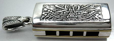 จี้เงินแท้ ดีไซน์Harmonica