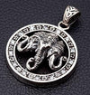 จี้เงินแท้ดีไซน์ช้างสามเศียร Silver Ganesh Pendant