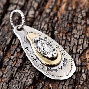 จี้เงินแท้ดีไซน์พระแม่มารี