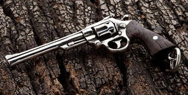 จี้เงินแท้ดีไซน์ปื่นยาวคาวบอย