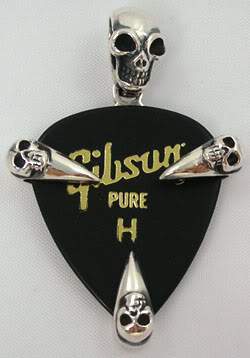 จี้เงินแท้กะโหลกใส่ปิ๊ก 13 ลักกี้นัมเบอร์