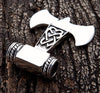 จี้เงินแท้ทรงค้อนแบน .925 Silver Thors Hammer Necklace
