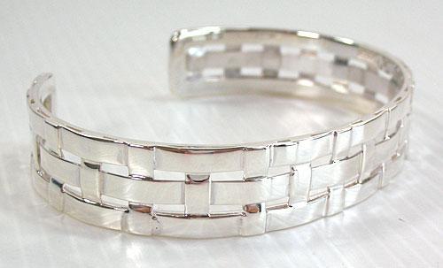 กำไลสร้อยข้อมือเงินแท้ ดีไซน์สาน รหัส 1620