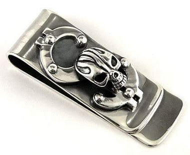 คลิปเงินแท้ กะโหลกดอลล่าร์