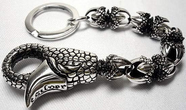 พวงกุญแจเงินแท้ ดีไซน์เล็บเหยี่ยว