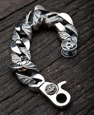 สร้อยข้อมือเงินแท้ ดีไซน์คลาสสิค รหัส3187