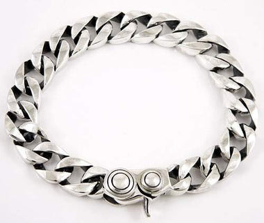 สร้อยข้อมือเงินแท้ลายเกลี้ยงไซส์เล็ก