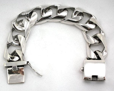 สร้อยข้อมือเงินเกลี้ยงขนาด 8 มิล